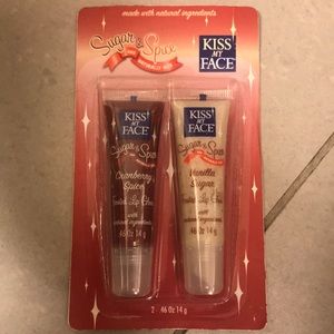 NEW Kiss my face frosted lip gloss sugar & spice